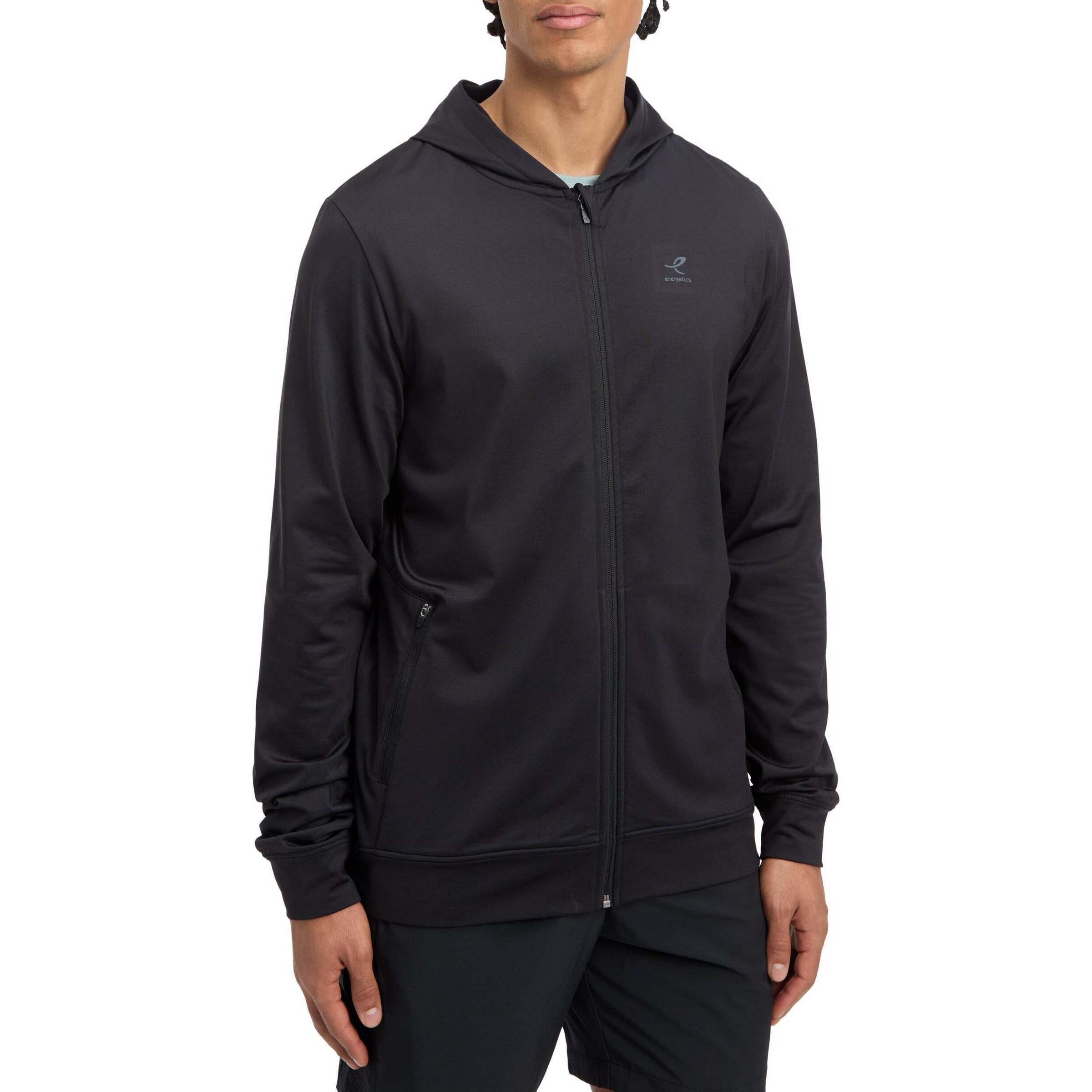 ENERGETICS Übergangsjacke 'Warren' in Schwarz: Vorderseite