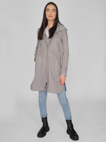 Maze Between-Seasons Coat in Grey