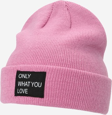 KIDS ONLY - Gorra 'NEW MADISON' en rosa: frente