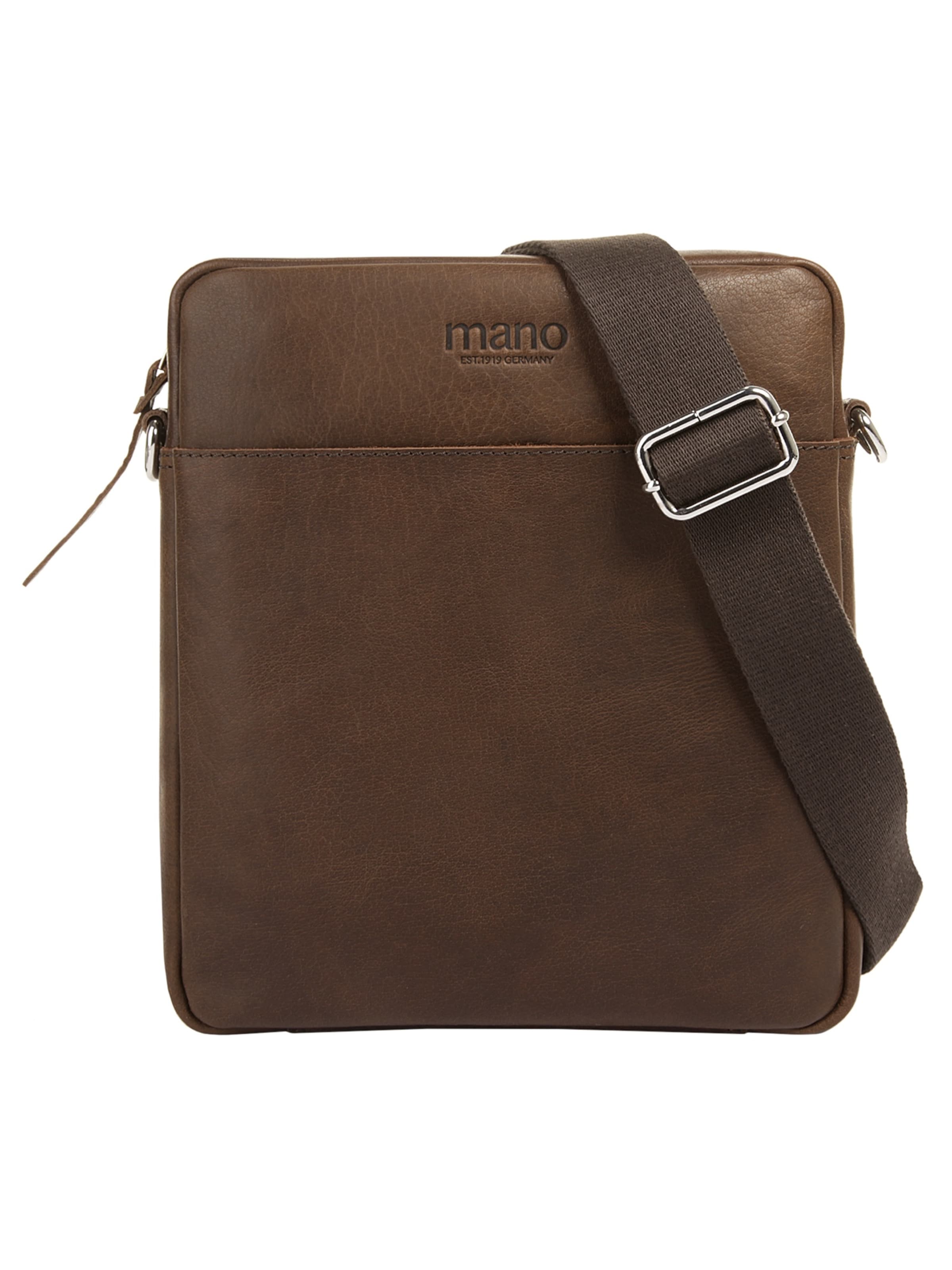 mano Crossbody Bag 'DON PAOLO' in Brown: front
