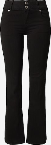 juoda Tally Weijl Kliošinis Džinsai: priekis