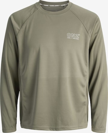 T-Shirt 'JJCocnz' JACK & JONES en vert : devant