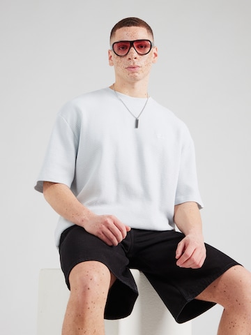 Tricou 'Signar' de la Pegador pe albastru: față