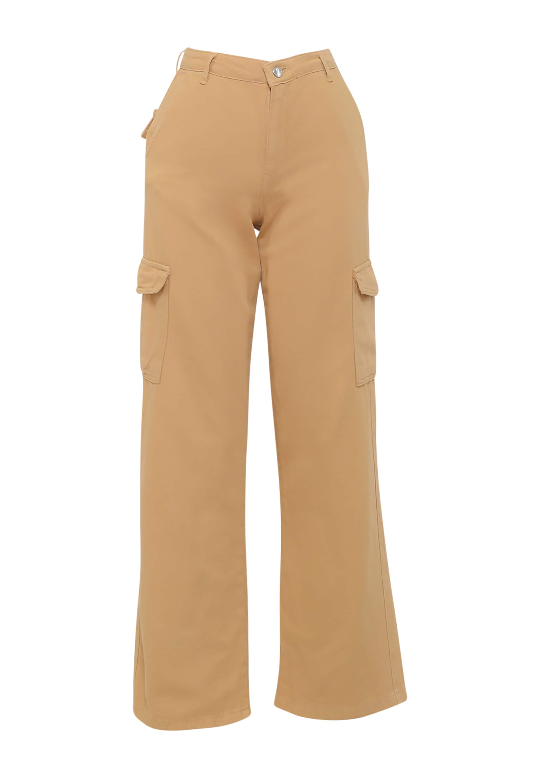 FRESHLIONS Cargo trousers 'Lil' in Beige, Item view