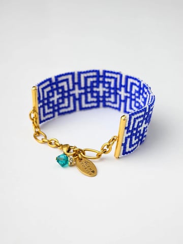 THE GEM STORIES JEWELRY - Pulsera en azul