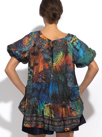 JIORO Bluse 'AMAZONIA' in Mischfarben