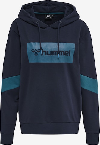 Sweat-shirt Hummel en bleu : devant