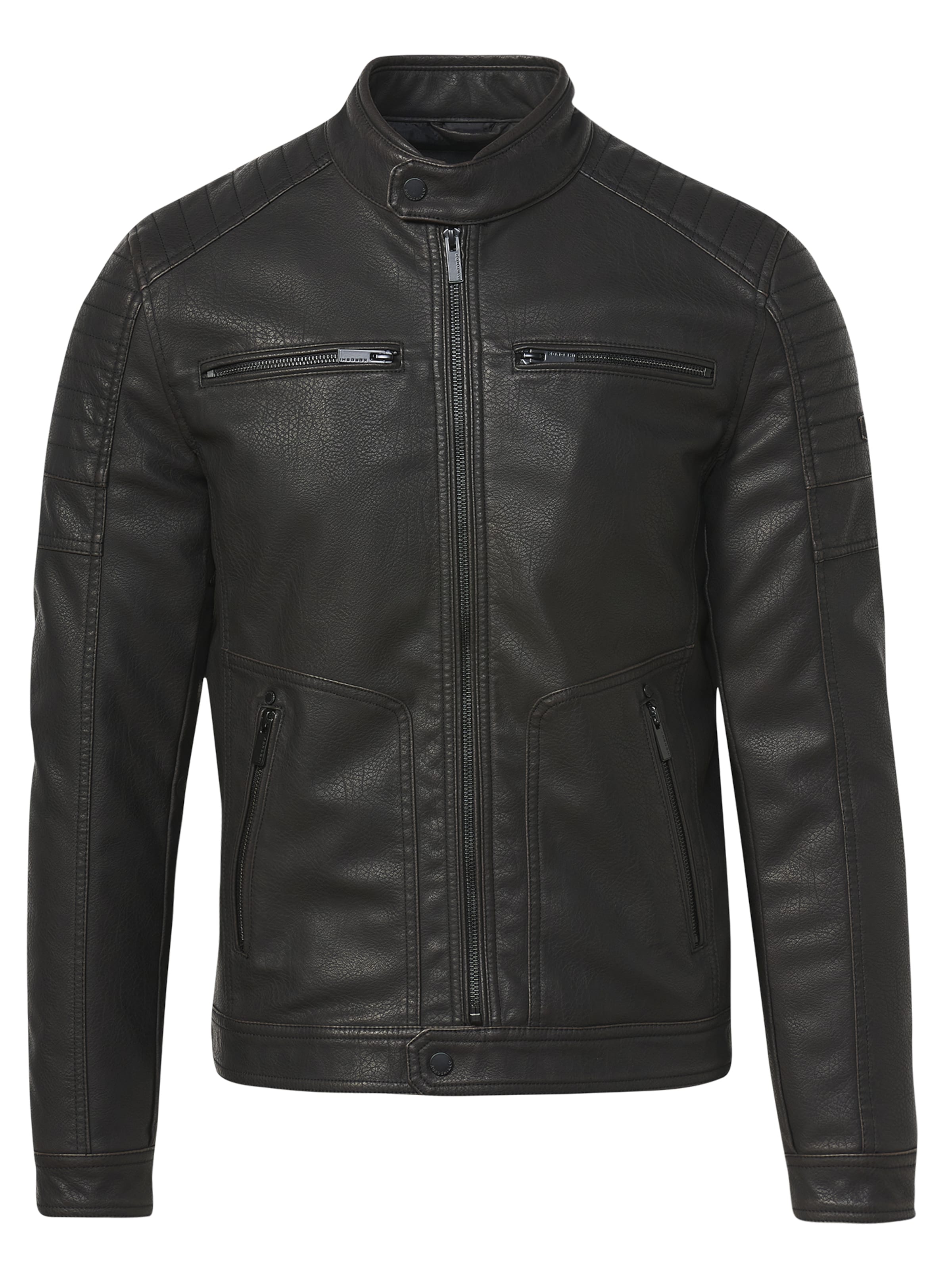 KOROSHI Übergangsjacke in Braun: Vorderseite