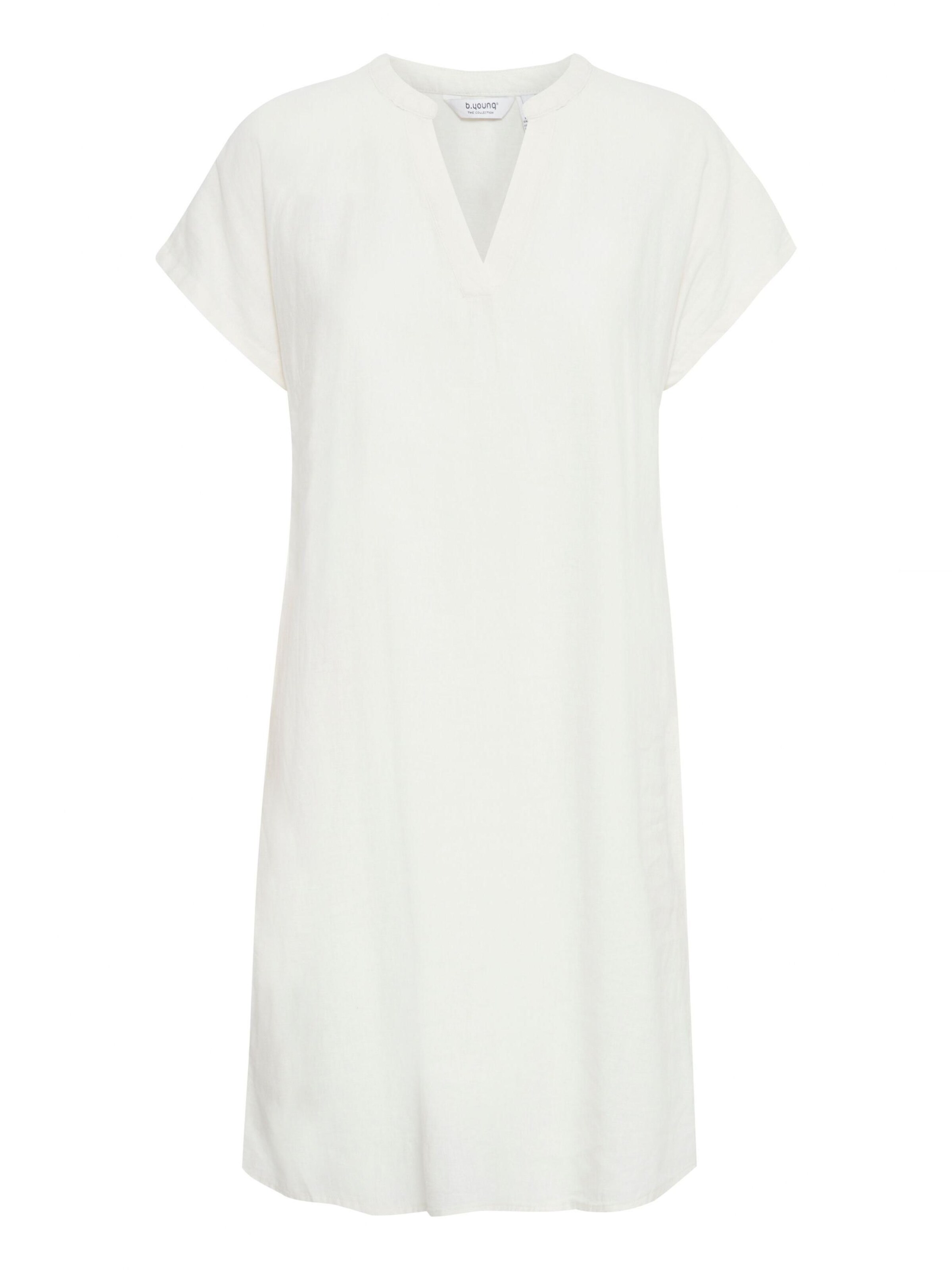 b.young Sommerkleid 'Falakka' in Weiß: Vorderseite