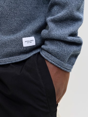 JACK & JONES Regular Fit Pullover 'JJEHill' i blå