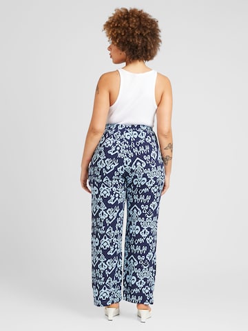 ONLY Carmakoma - Pierna ancha Pantalón 'MARRAKESH' en azul