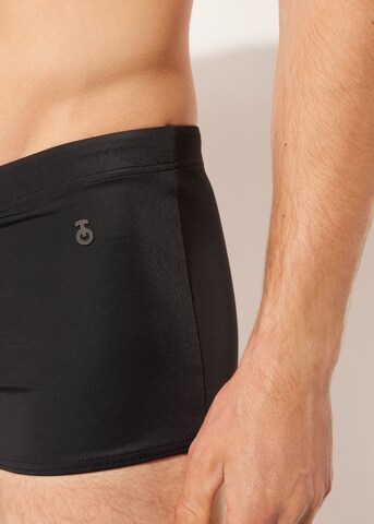 CALZEDONIA Badeshorts in Schwarz