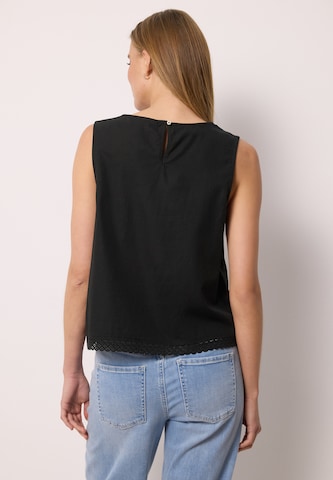 Street One Studio Bluse in Schwarz