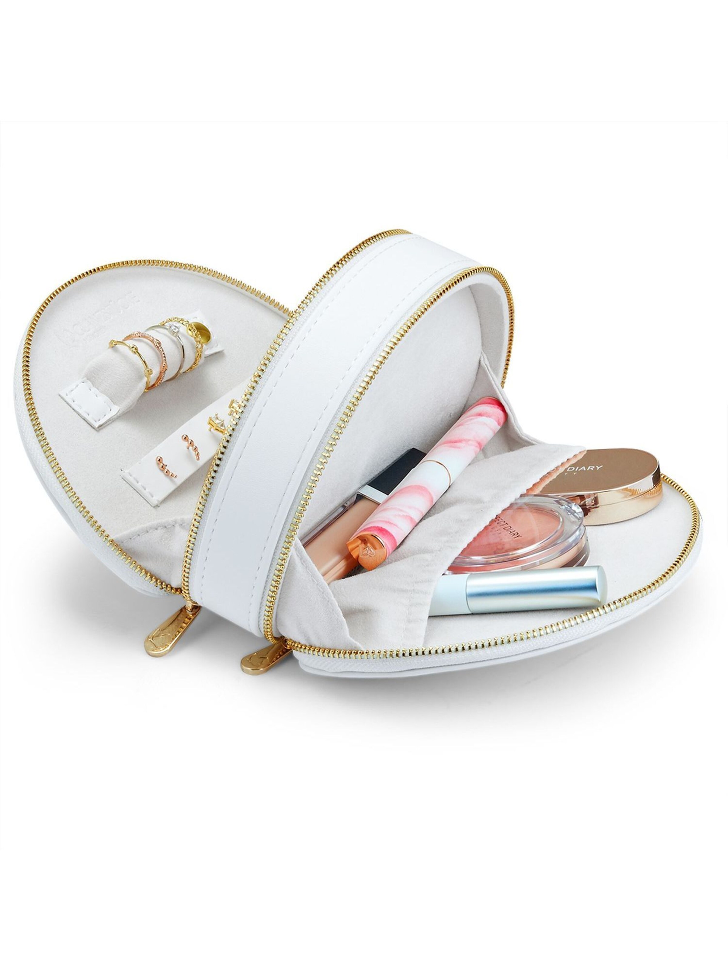 Boîte à bijoux Glanzstücke München en blanc