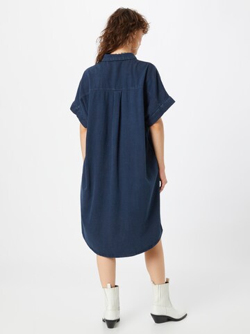 Monki Shirt Dress in Blue