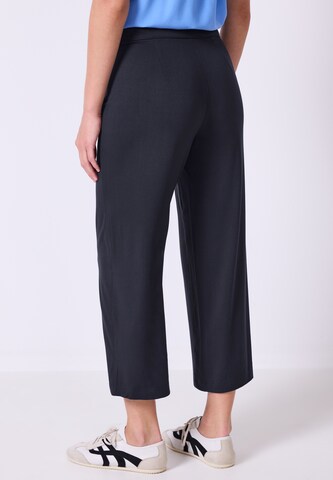 Street One Studio Wide Leg Hose in Blau
