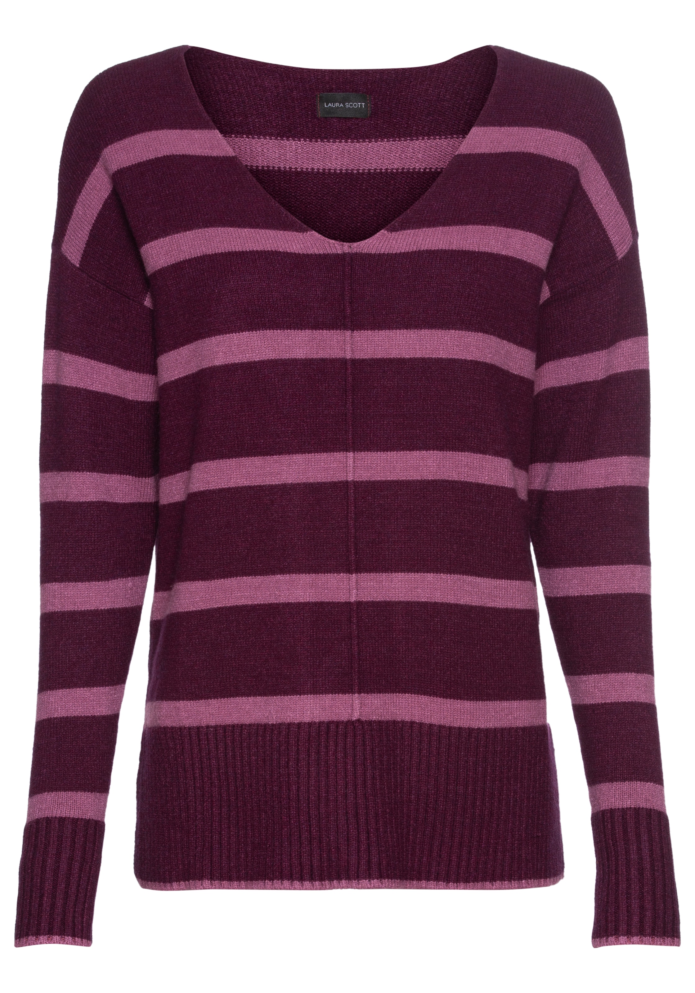 LAURA SCOTT Pullover in Lila: Vorderseite