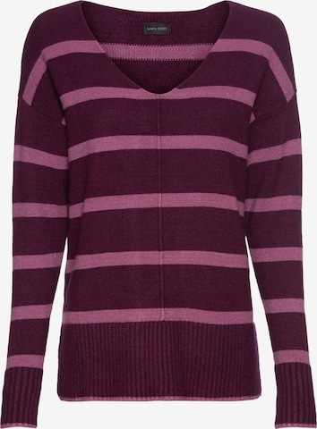 LAURA SCOTT Pullover in Lila: Vorderseite