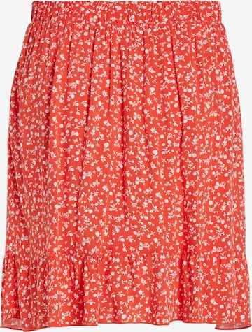 VILA Skirt 'SUN' in Red
