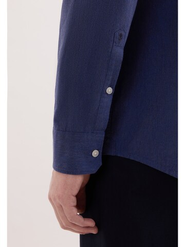 SEIDENSTICKER Regular Fit Businesshemd in Blau