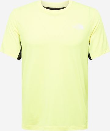 THE NORTH FACE Функциональная футболка 'LIGHTBRIGHT' в Желтый: спереди