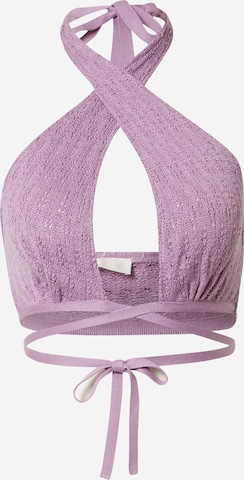 Tops en tricot 'Ceylin' LeGer by Lena Gercke en violet : devant