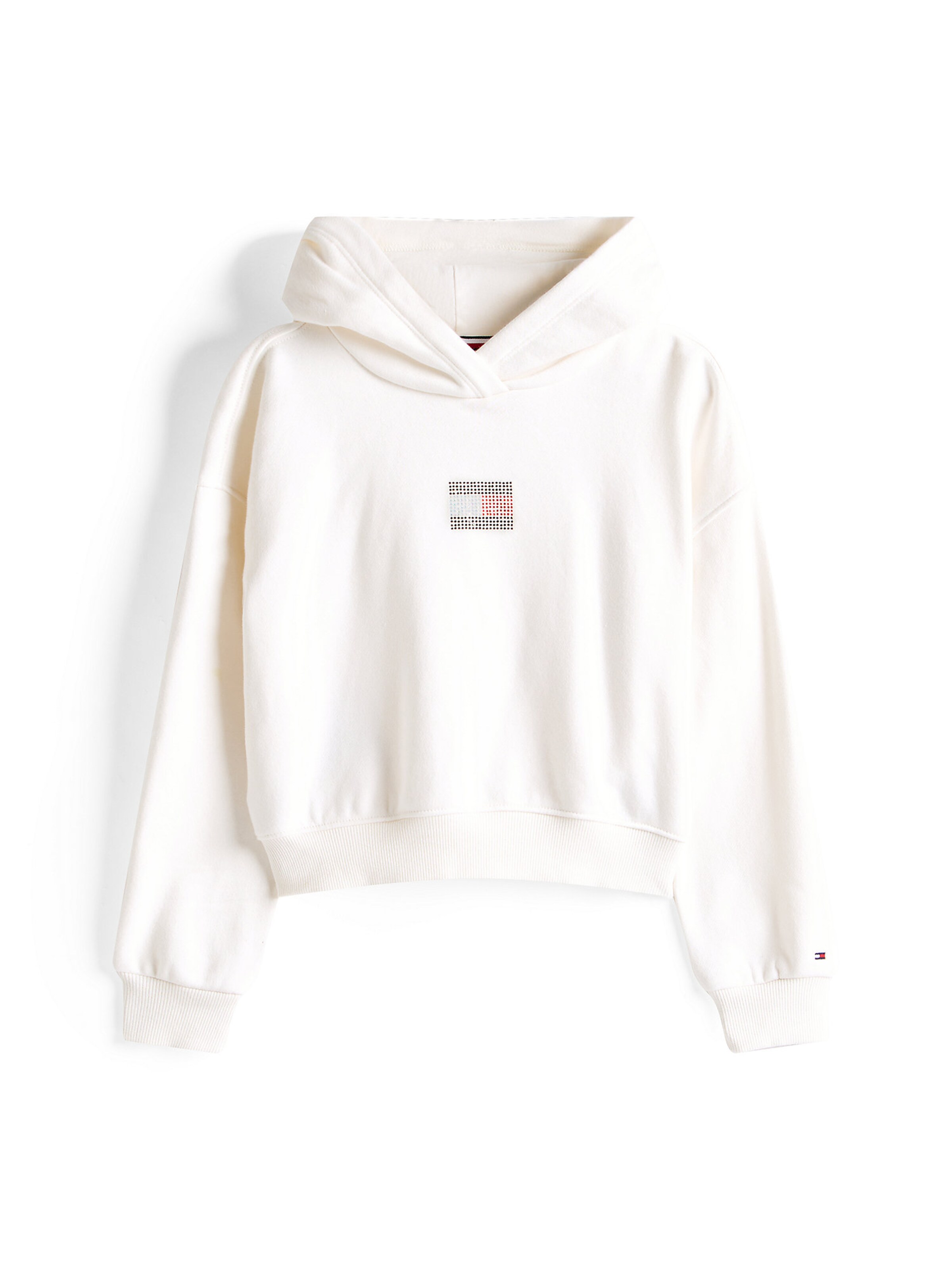 Sweat-shirt TOMMY HILFIGER en blanc : devant