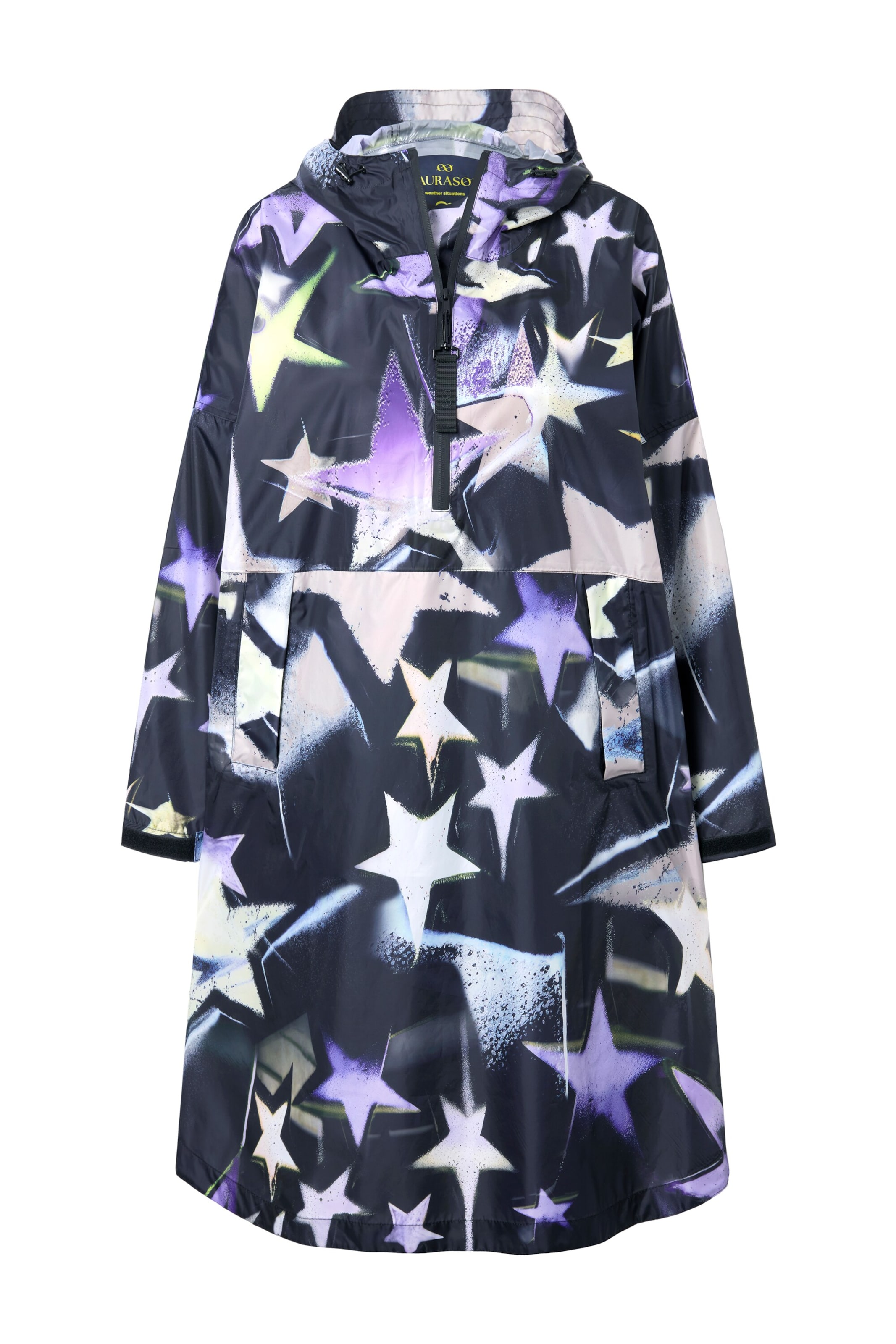 LAURASØN Tussenjas in Zwart: voorkant