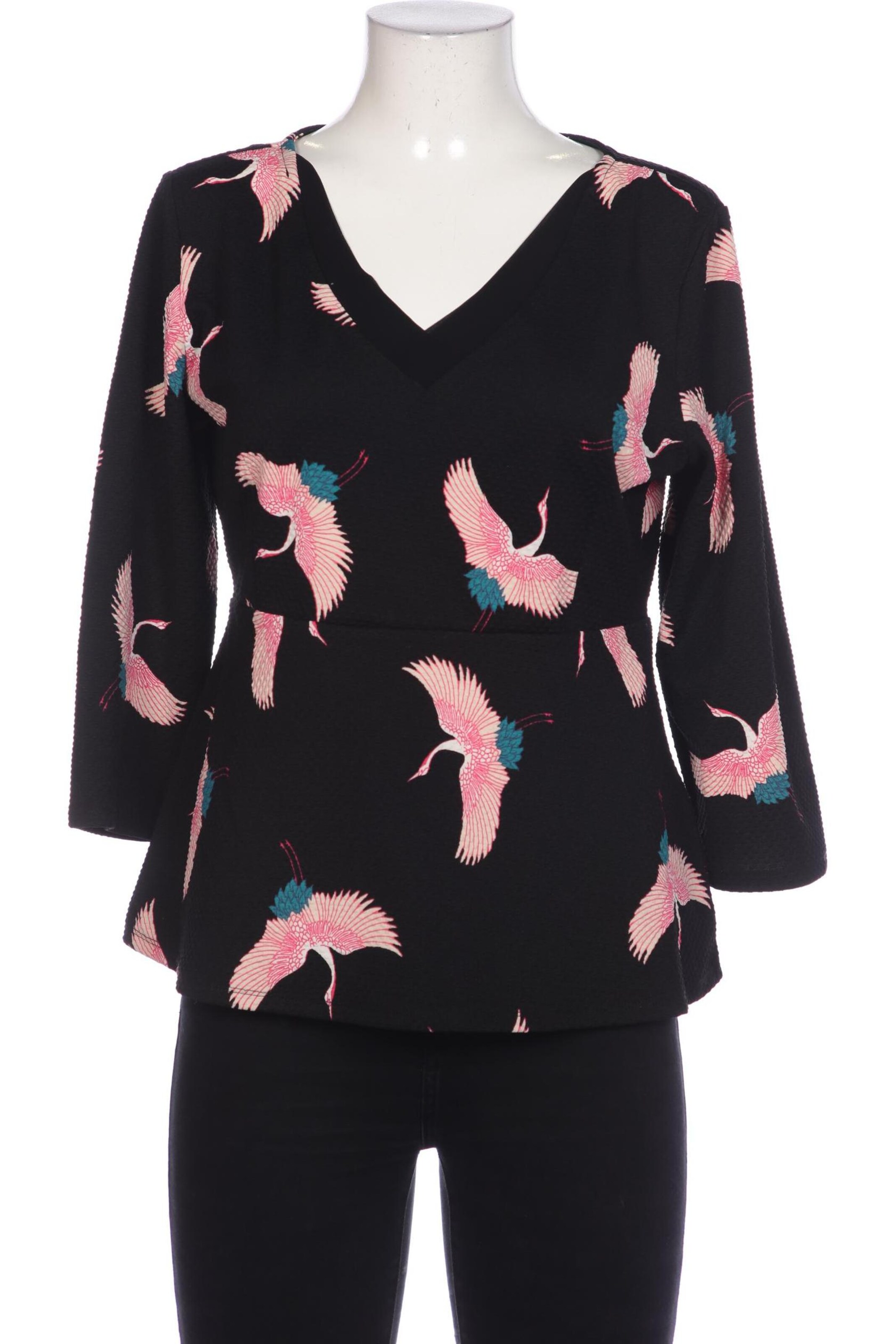 COMMA Bluse XL in Schwarz: Vorderseite