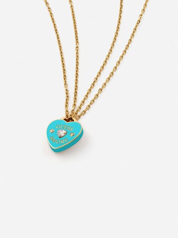 GUESS Kette 'Amore' in Blau
