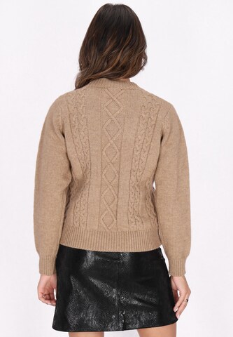 Pull-over faina en beige