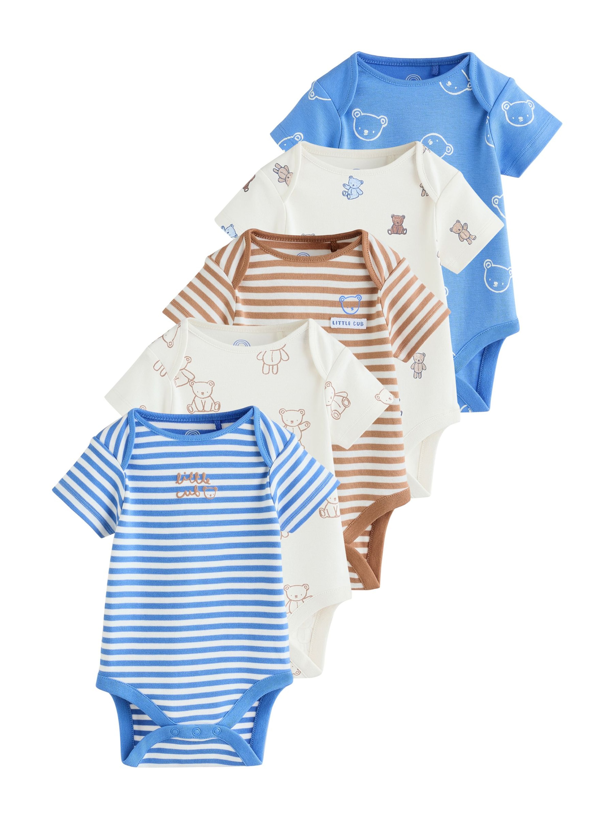 Tutina / body per bambino di Next in blu: frontale