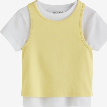 Next - Camiseta en amarillo: frente