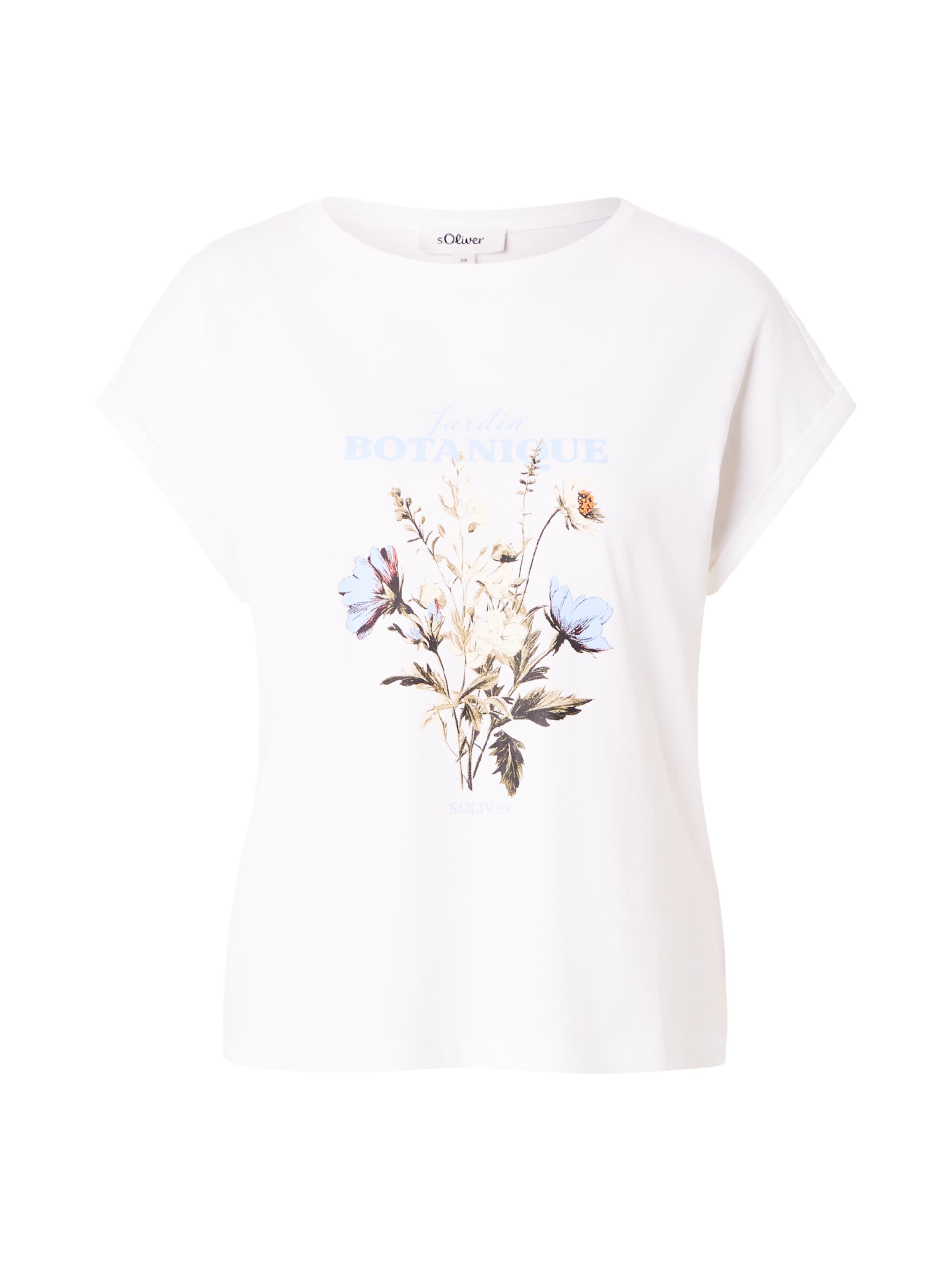 s.Oliver Shirt in White: front