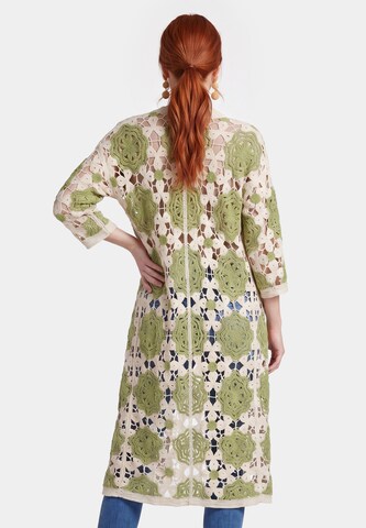 Manteau en tricot 'Resortwear' usha FESTIVAL en vert