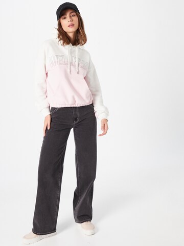 Sweat-shirt QS en rose