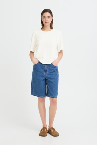 Pulz Shirt 'PZBrea' in White