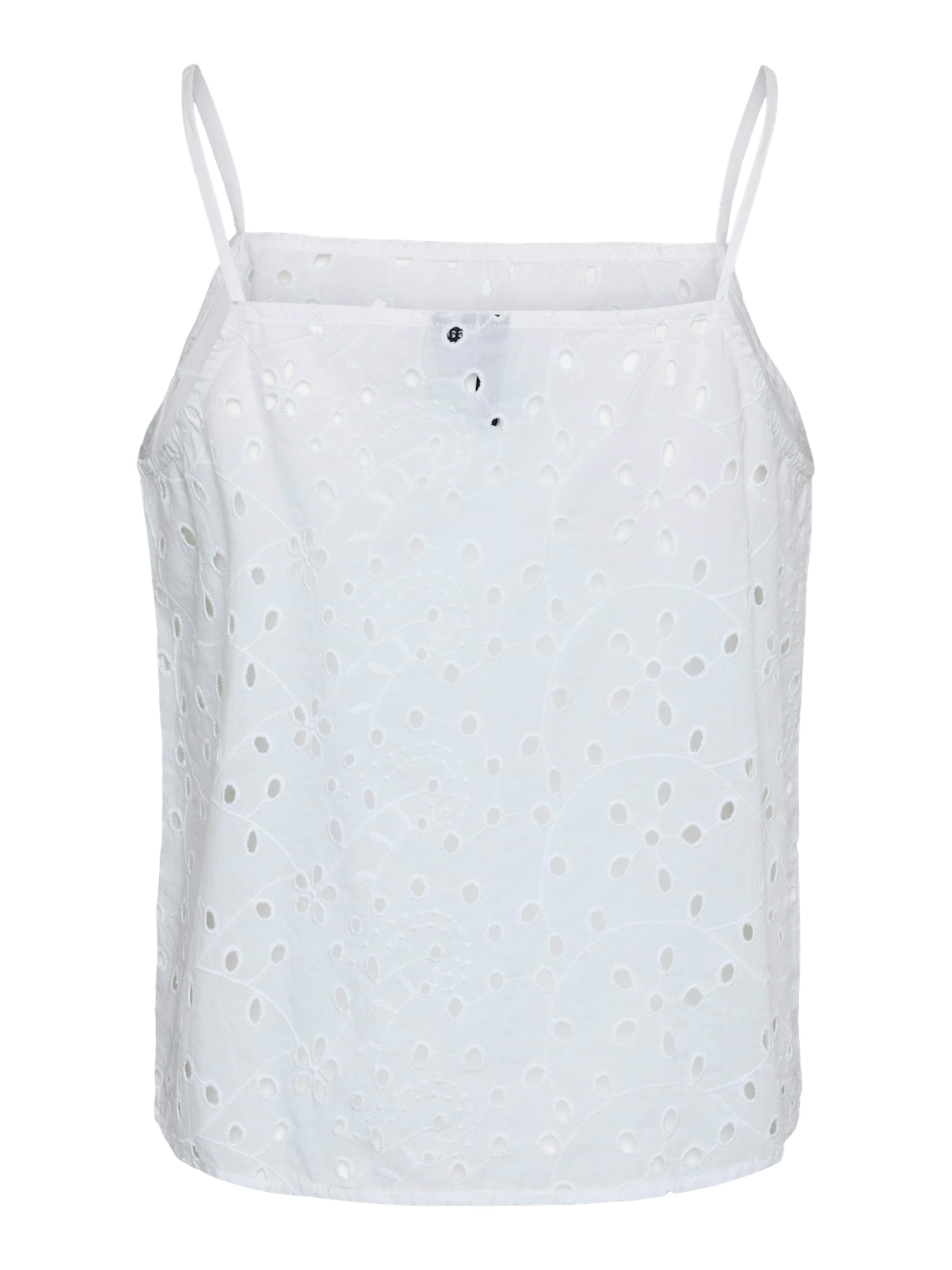 PIECES Top 'WENDY' in Weiß