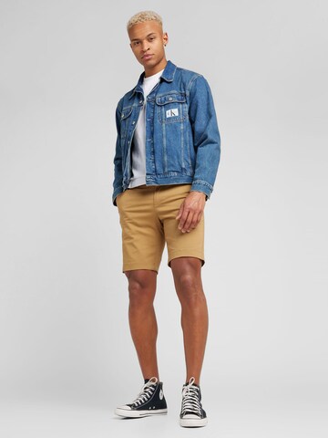 Ragwear Slimfit Shorts 'KARREL' in Braun