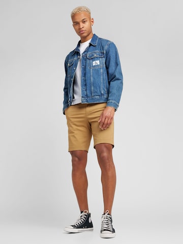 Ragwear Slimfit Shorts 'KARREL' in Braun