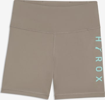 Skinny Pantalon de sport 'Puma x Hyrox Essentials' PUMA en beige : devant