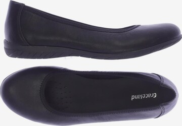 Graceland Flats & Loafers in 37 in Black: front