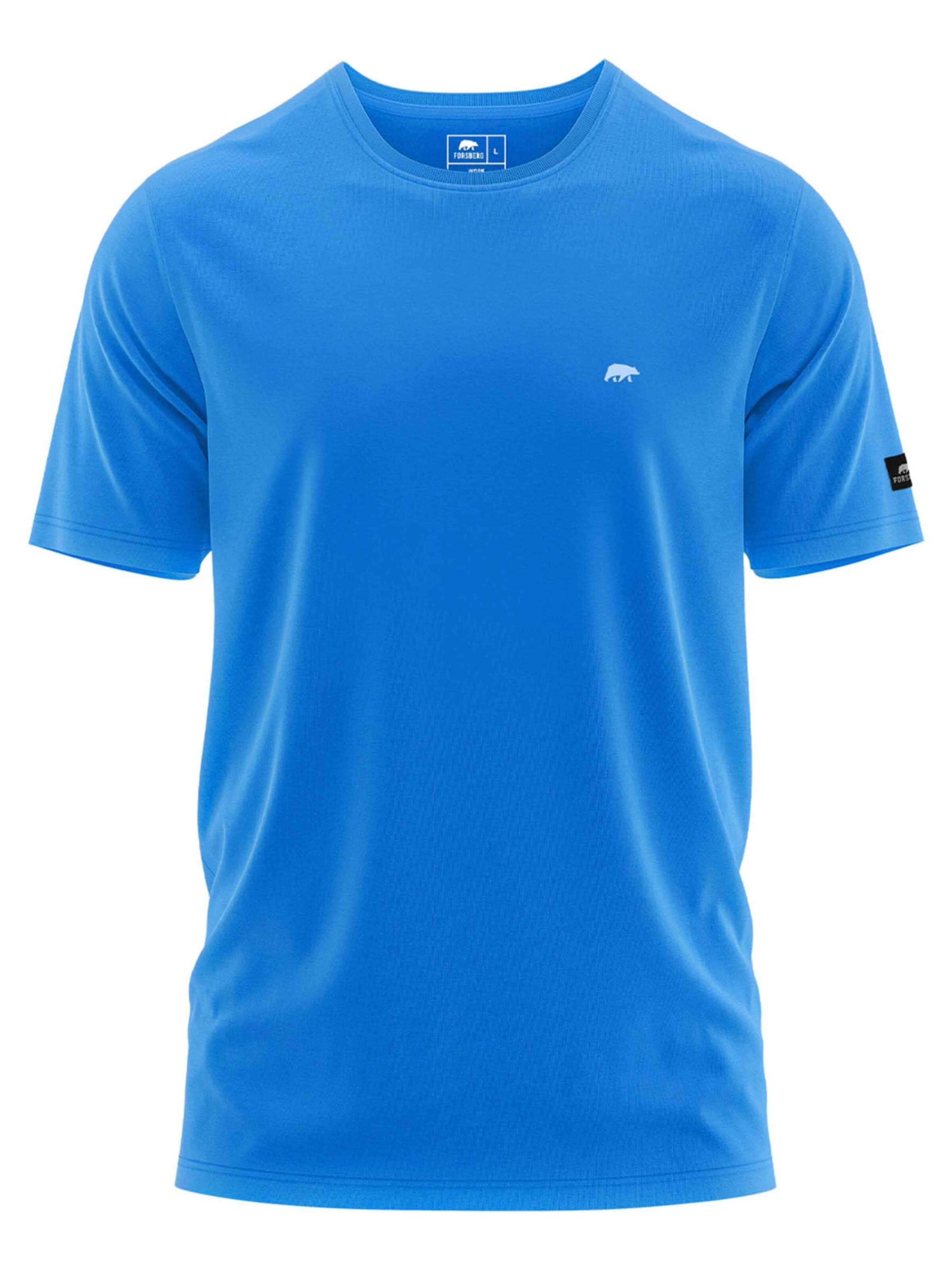 FORSBERG T-Shirt in Blau: Vorderseite