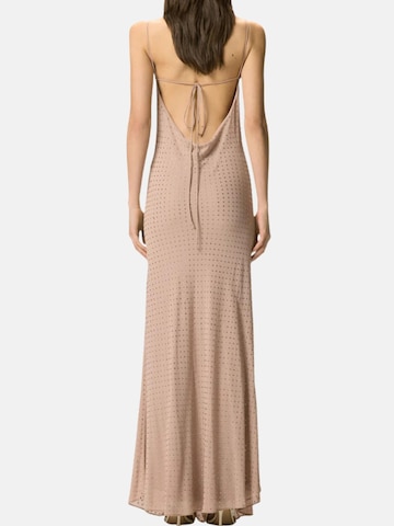 Robe 'PINKO FARRO ABITO GEORGETTE FULL STRASS ABITO' PINKO en beige