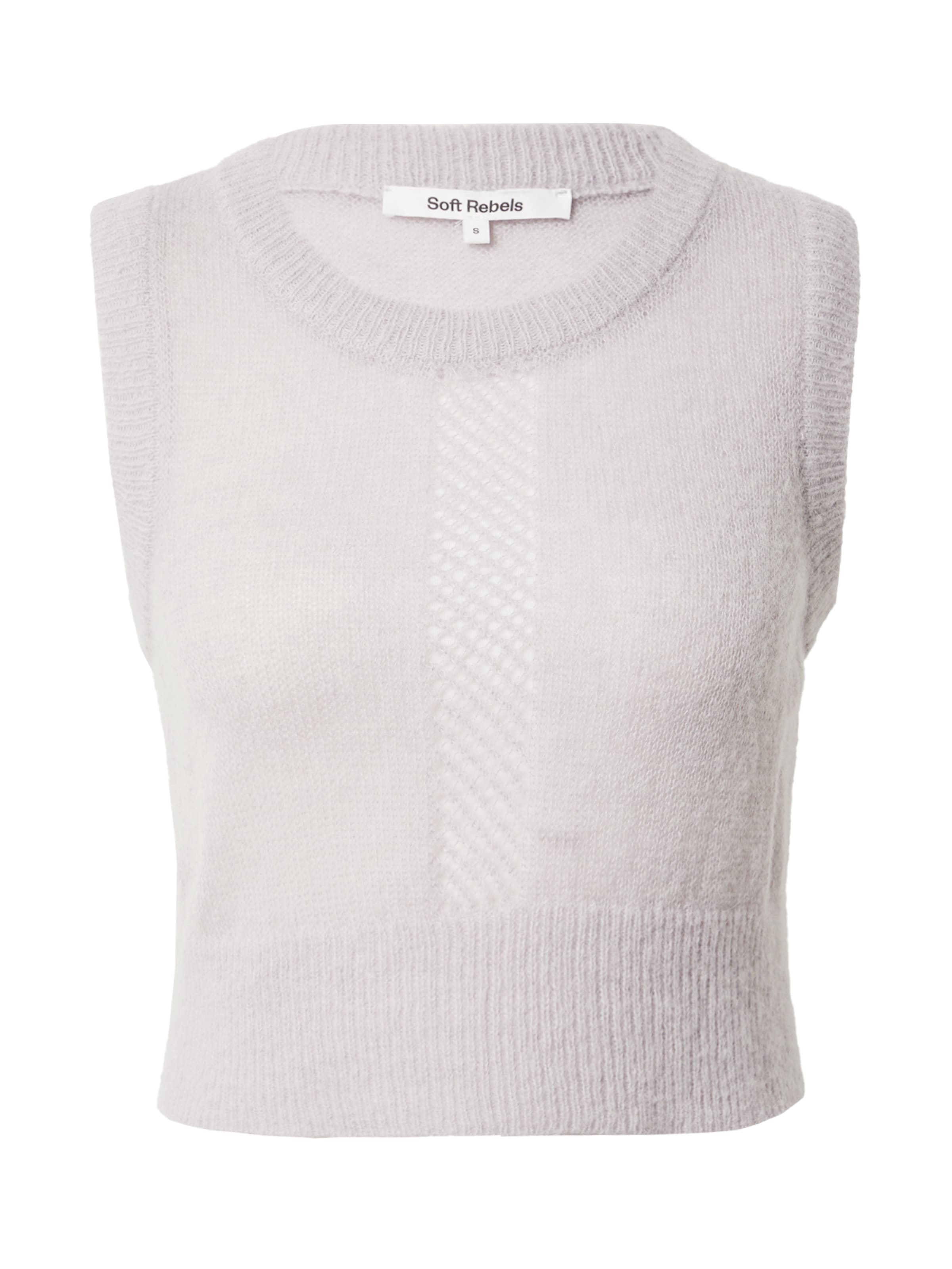 Soft Rebels Свитер 'Jayda' в Лиловый: спереди