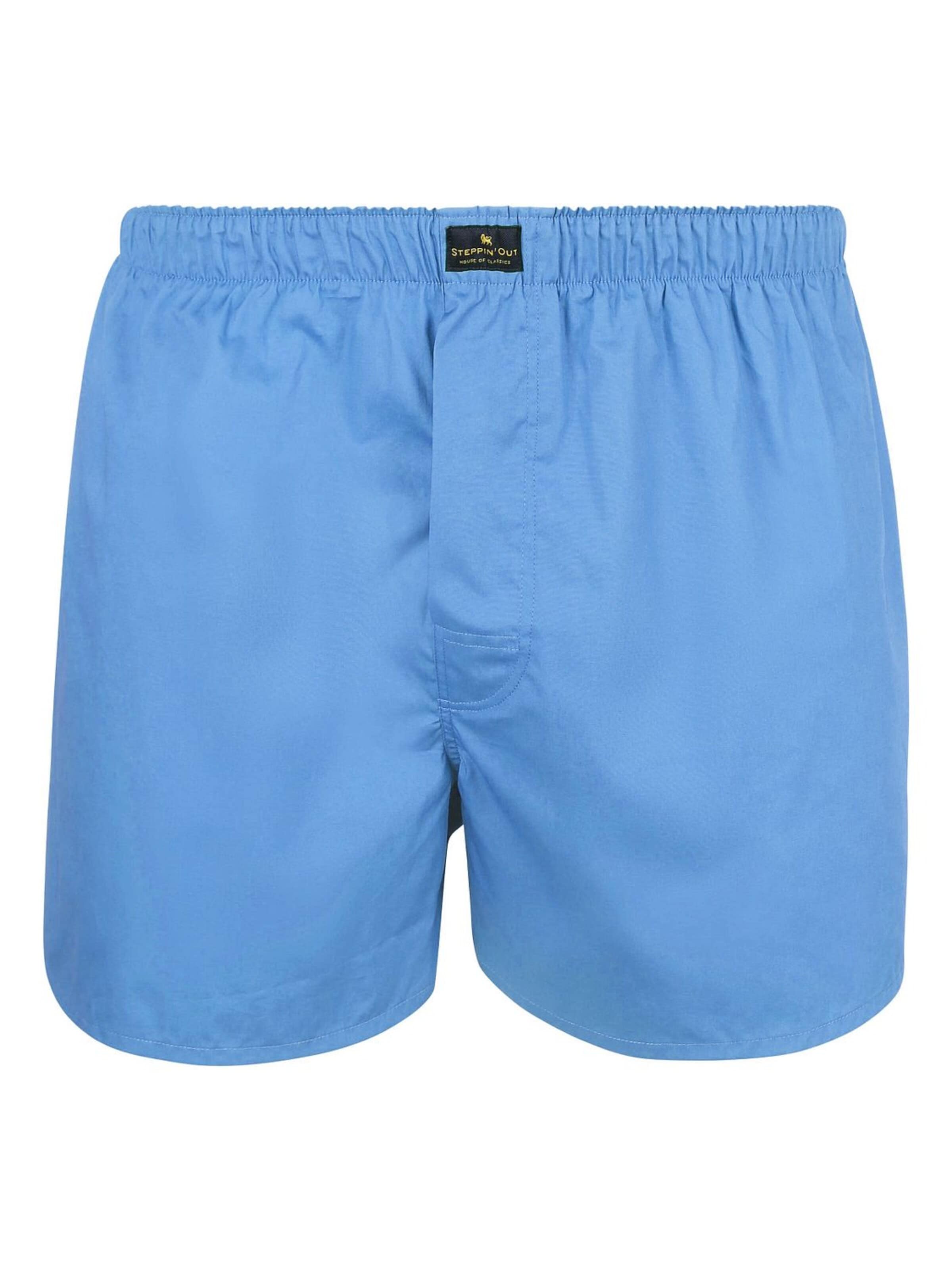 Steppin' out Boxer shorts in Blue: front