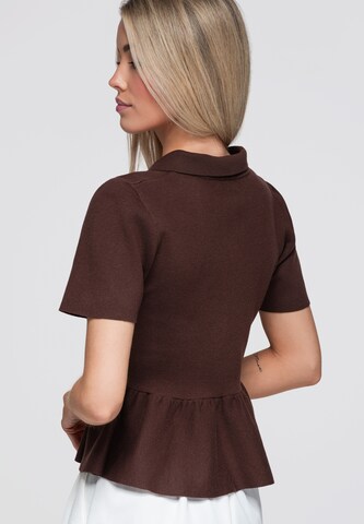 Ombre Shirt 'OW-TS-E0073' in Bruin