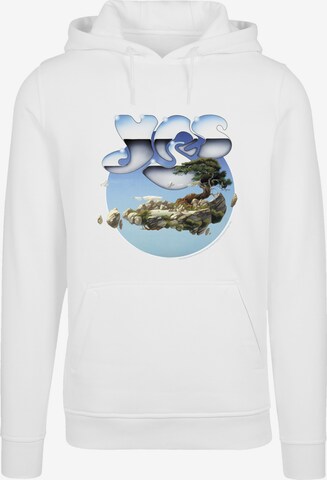 F4NT4STIC Sweatshirt 'YES Chrome Island' in Wit: voorkant
