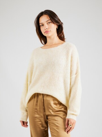 AMERICAN VINTAGE Tröja 'Yanbay' i beige: framsida