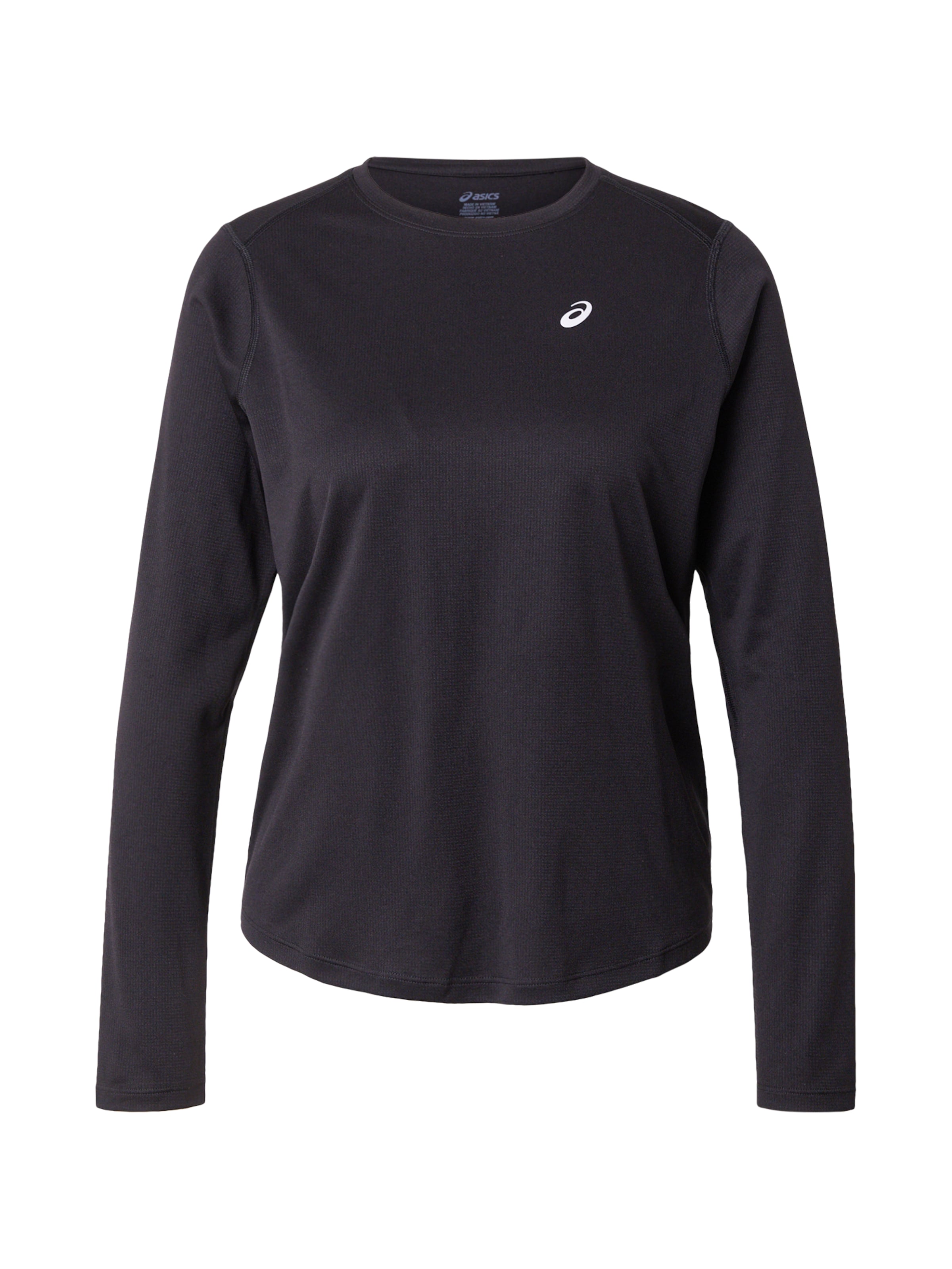 ASICS Functioneel shirt in Zwart: voorkant